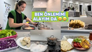 GÖRÜNCE YAPTIRMASALAR OLMAZ❌YEMEKLER HAZIR👍KAHVALTIM VE AKŞAM ÖĞÜNÜM😍DERS SAATİ👍BÖREK SARDIM😊Vlog [upl. by Rizzi]