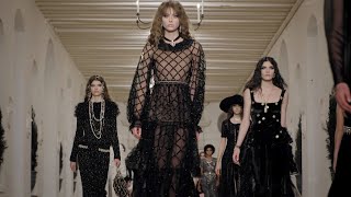 CHANEL 202021 Métiers dart Collection Runway Show from quotLe Château des Damesquot  VRAI Magazine [upl. by Bonns]