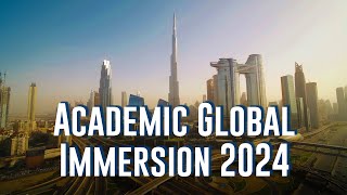 Academic Global Immersion in the United Arab Emirates [upl. by Ydarb243]