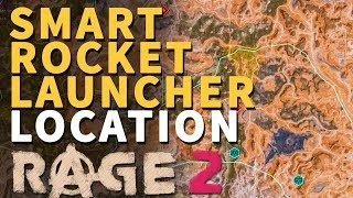 Where to get Smart Rocket Launcher Rage 2 Weapon [upl. by Lewls901]