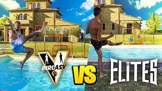 ⚽ ELITES vs PIRLASV  FOOTBALL CHALLENGE in PISCINA [upl. by Phila708]