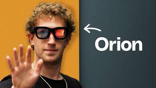 Exclusive We tried Metas AR glasses with Mark Zuckerberg [upl. by Barny]