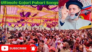 Mian Altaf Ahmed SahibNC jeetani hai songRally at RajouriNew songUltimate Gojari Pahari Songs [upl. by Norak]