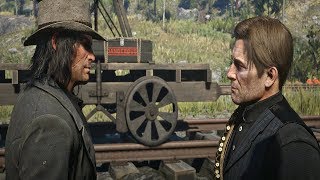 Red Dead Redemption 2  Arthur Tells John Marston To Leave The Gang With His Family [upl. by Massie]