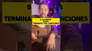 Acordes para terminar tus canciones mas elegante cursosdeguotarra clasesdeguitarra guitarraonline [upl. by Akena181]