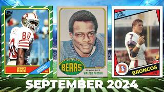 Top 25 Highest Selling Football Cards  September 2024 [upl. by Ibob]