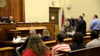 Murder defendant argues with judge in Macon GA [upl. by Bernetta605]