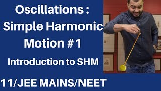 Class 11 chap 14  Oscillations 01  SHM 01  Introduction and Condition for SHM JEE MAINSNEET [upl. by Delia]