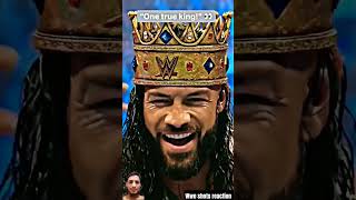 CROWN 👑 CEREMONY  ONE TRUE KING 🤴  ROMAN REIGNS ☝️ wwe romanreigns king attitude viral [upl. by Xuaegram]