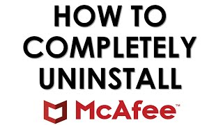 How to Completely Uninstall McAfee on Windows 11 amp 10 [upl. by Ydollem]