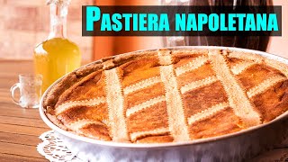 PASTIERA NAPOLETANA RICETTA ORIGINALE FATTO IN CASA  PASTA FROLLA E GRANO  Ricetta facile e veloce [upl. by Neenad589]