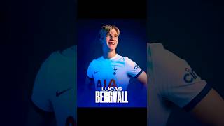 LUCAS BERGVALL⚽🇸🇪❤️TottenhamHotspur football shorts subscribe youtube cute boy subscribe [upl. by Akeret]