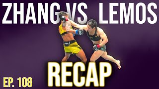 Zhang Weili vs Amanda Lemos FIGHT RECAP [upl. by Wright562]