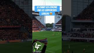 Quand tes à Bollaert et que les supporters lancent le chants Les Corons foot lens bollaert [upl. by Shiverick]