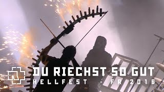 Rammstein  Du Riechst So Gut Live at Hellfest 2016 [upl. by Marino]