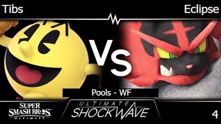 USW 4  HMO  Tibs PacMan vs Eclipse Incineroar Pools  WF  SSBU [upl. by Ollehto]