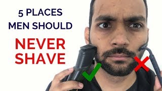 5 Body Parts Men SHOULD NEVER Shave  In Hindi  ANKIT TV [upl. by Ttnerb919]