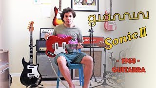 Giannini Sonic II 1968 Parte 1  Guitarra  Review [upl. by Nosro260]