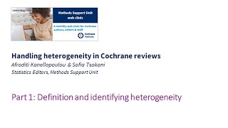 Part 1 Definition and identifying heterogeneity [upl. by Ynaffet]