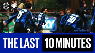 INTER 32 SAMPDORIA  THE LAST 10 MINUTES  200405 SERIE A TIM ⚫🔵🇮🇹 [upl. by Anelec]