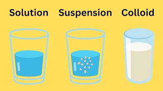 Solution Suspension Colloid [upl. by Attelrahc175]