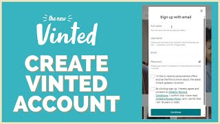 How to Sign Up Vinted Account 2024 CreateOpen Vinted Account [upl. by Faun]