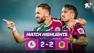 Match Highlights  Mohun Bagan Super Giant 22 East Bengal FC  MW 13  ISL 202324 [upl. by Kovar374]