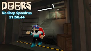 Doors Hotel Speedrun No Shop Solo  Personal Record 215844 [upl. by Aihc]