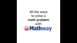 All the Ways to Solve Your Math Problem [upl. by Sherar68]