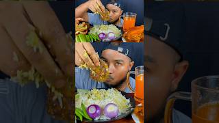 I FRIED EGGPLANT AND ATE RICE shorts mrfoodman viralshorts foryou youtube viralvideo [upl. by Eniarral]