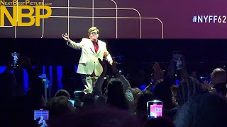 Elton John Performs quotTiny Dancerquot At NYFF62 For The US Premiere Of quotElton John Never Too Latequot [upl. by Beasley481]