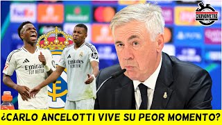 REAL MADRID NO JUEGA como REY de EUROPA Plan Mbappé y Vinicius no mejora con Ancelotti  Cronómetro [upl. by Graehme921]