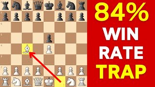 Winning Chess Opening TRAPS in the Bishops Opening [upl. by Naujahs]