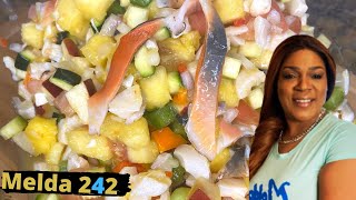 Get A Taste Of The Bahamas With This Delicious Tropical Conch Salad [upl. by Ytsirhc]