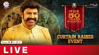 NBK 50 Years Curtain Raiser Event LIVE  Nandamuri Balakrishna  Shreyas Media [upl. by Collie]