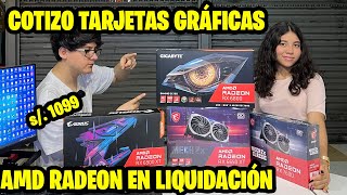 COTIZO TARJETAS GRÁFICAS AMD RADEON [upl. by Auqemahs893]