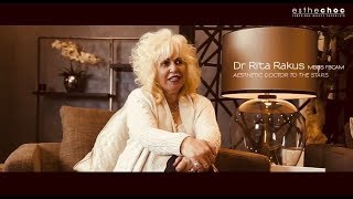 Esthechoc x Golden interview with Dr Rita Rakus MBBS FBCAM Aesthetic Doctor to the Stars [upl. by Ehtyde252]