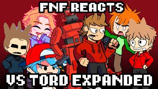 Friday Night Funkin reacts to Tord Expanded FULL WEEK  xKochanx  FNF REACTS  GACHA [upl. by Esiahc486]