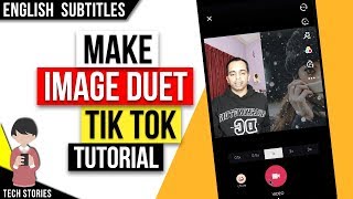 How to Make Duet Video With Image on Tik Tok [upl. by Dlareg]