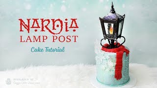 Narnia Lamp Post Cake Tutorial Promo [upl. by Dust]