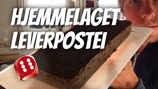 Hjemmelaget leverpostei av okselever  Beef liver paté  English subtitles [upl. by Oralia655]