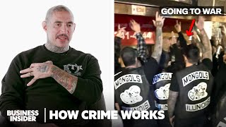 How Biker Gangs Actually Work Mongols Motorcycle Club  How Crime Works  Insider [upl. by Clementia]