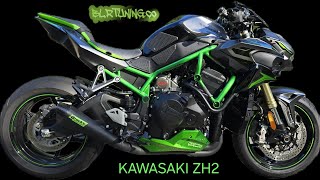 KAWASAKI Z H2 FLASHER RELAY LOCATION [upl. by Encrata]