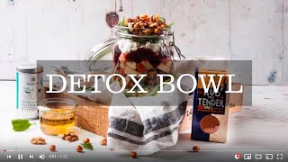 Detox Bowl mit gerösteten Kichererbsen  SONNENTOR [upl. by Nuavahs77]