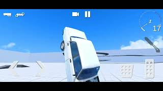 Car Crash Simulator Accident Flip Jump Crash Testing 3 [upl. by Eikcor]