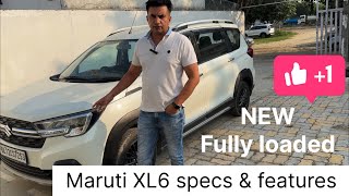 Maruti XL6 Real Life Review  Maruti XL6 specs amp features [upl. by Ibed]