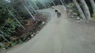 Whistler Bike Park  Double blacks and Pro lines [upl. by Anabella]