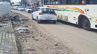 Smart city works causing traffic chaos on city roads locals aghast [upl. by Suixela]