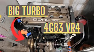 GALANT VR4 ENGINE INSTALL  FINALLY GVR4 [upl. by Drusy]