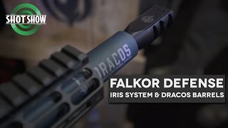 Falkor Defense Dracos and IRIS  SHOT Show 2017 [upl. by Quita]